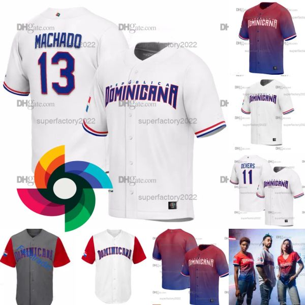 custom baseball jerseys team dominican republic 2023 world baseball classic jersey rafael devers manny machado juan soto julio rodriguez vla, Blue;black
custom baseball jerseys team dominican republic 2023 world baseball classic jersey rafael devers manny machado juan soto julio rodriguez vla, Blue;black