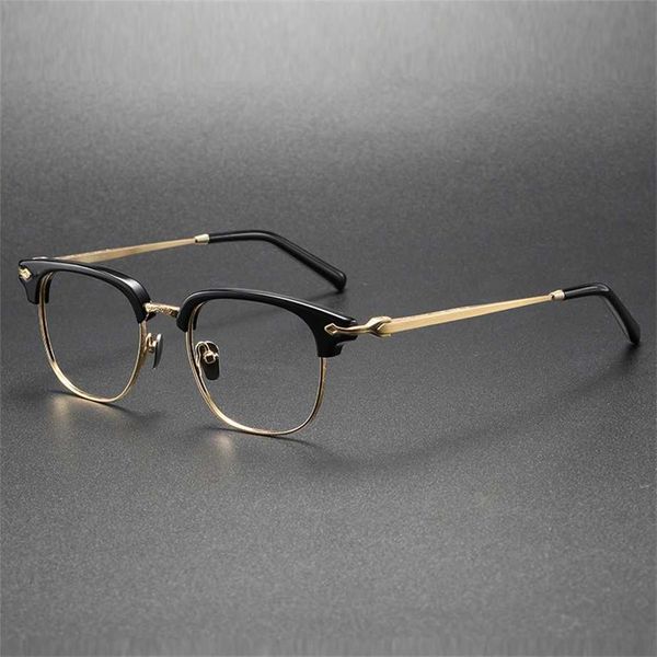 sunglasses 2023 new japan massada glasses men's business large m2036 plate designer pure titanium eyeglass frame, White;black
sunglasses 2023 new japan massada glasses men's business large m2036 plate designer pure titanium eyeglass frame, White;black