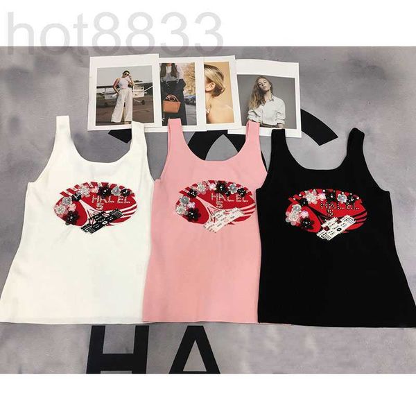 women's tanks & camis designer 2023 fashion design summer sequin flower lady elegant round neck knitted sleeveless casual sweater vest, White
women's tanks & camis designer 2023 fashion design summer sequin flower lady elegant round neck knitted sleeveless casual sweater vest, White