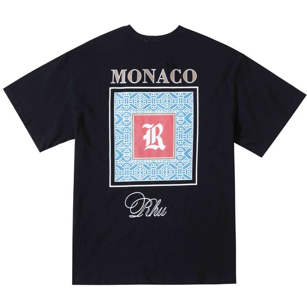 23ss summer usa vintage tee monaco t shirt men women hip hop street casual cotton tshirt, Black;brown
23ss summer usa vintage tee monaco t shirt men women hip hop street casual cotton tshirt, Black;brown