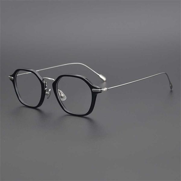 sunglasses 2023 new japanese designer's ultra-light and small hexagonal gold beam pure titanium eyeglass can be equipped with anti-blue, White;black
sunglasses 2023 new japanese designer's ultra-light and small hexagonal gold beam pure titanium eyeglass can be equipped with anti-blue, White;black