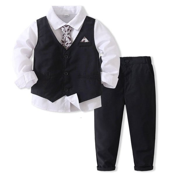 suits baby boys suits blazers clothes suits formal wedding birthday party gentleman dress vest tie shirt pants kids boy clothing set 230313, Black
suits baby boys suits blazers clothes suits formal wedding birthday party gentleman dress vest tie shirt pants kids boy clothing set 230313, Black