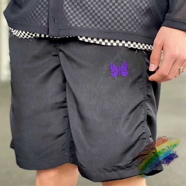 black needles nylon shorts men women purple butterfly needles shorts high street mesh awge breeches 0313, White;black
black needles nylon shorts men women purple butterfly needles shorts high street mesh awge breeches 0313, White;black