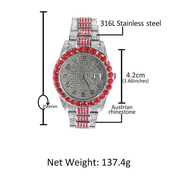watch gu meng's new diamond inlaid red fashion watch round large dial quartz watch, Slivery;golden
watch gu meng's new diamond inlaid red fashion watch round large dial quartz watch, Slivery;golden