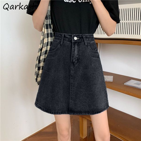 skirts denim skirts women a-line solid fashion design all-match korean style ladies pockets simple daily high waist summer casual 230313, Black
skirts denim skirts women a-line solid fashion design all-match korean style ladies pockets simple daily high waist summer casual 230313, Black