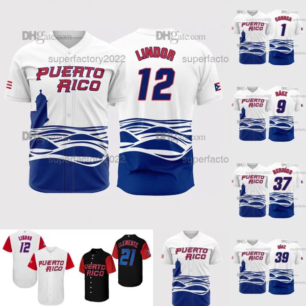 custom baseball jerseys team puerto rico 2023 wbc world baseball classic jersey francisco lindor carlos correa javier baez edwin diaz marcus, Blue;black
custom baseball jerseys team puerto rico 2023 wbc world baseball classic jersey francisco lindor carlos correa javier baez edwin diaz marcus, Blue;black