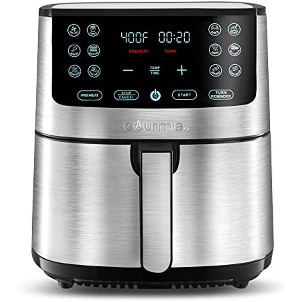 gourmia air fryer oven digital display 8 quart large airfryer cooker 12 touch cooking presets, xl air fryer basket 1700w power multifunction
gourmia air fryer oven digital display 8 quart large airfryer cooker 12 touch cooking presets, xl air fryer basket 1700w power multifunction