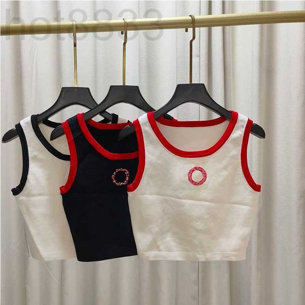 women's tanks & camis designer new 2023 embroidery sleeveless knit tank round-neck short vest casual crop 3 color hbm3, White
women's tanks & camis designer new 2023 embroidery sleeveless knit tank round-neck short vest casual crop 3 color hbm3, White