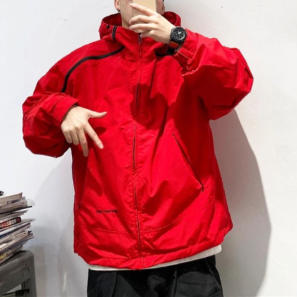 american streetwear fashion hip hop hooded cargo jacket men clothing japanese harajuku casual hiking jackets korean coat, Black;brown
american streetwear fashion hip hop hooded cargo jacket men clothing japanese harajuku casual hiking jackets korean coat, Black;brown