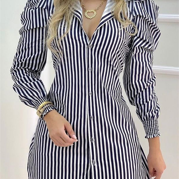 casual dresses striped button design puffed sleeve shirt dress women casual work dress 230313, Black;gray
casual dresses striped button design puffed sleeve shirt dress women casual work dress 230313, Black;gray