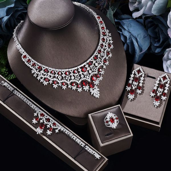 wedding jewelry sets 4piece suit cubic zirconia bride jewelry set womens party deluxe dubai crystal wedding jewelry set 230313, Slivery;golden
wedding jewelry sets 4piece suit cubic zirconia bride jewelry set womens party deluxe dubai crystal wedding jewelry set 230313, Slivery;golden