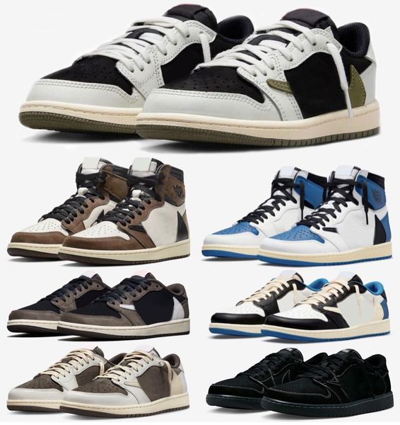 authentic travis scotts shoes 1 high military blue low og fragment black phantom reverse mocha olive cactus jack men women sports sneakers w 
authentic travis scotts shoes 1 high military blue low og fragment black phantom reverse mocha olive cactus jack men women sports sneakers w
