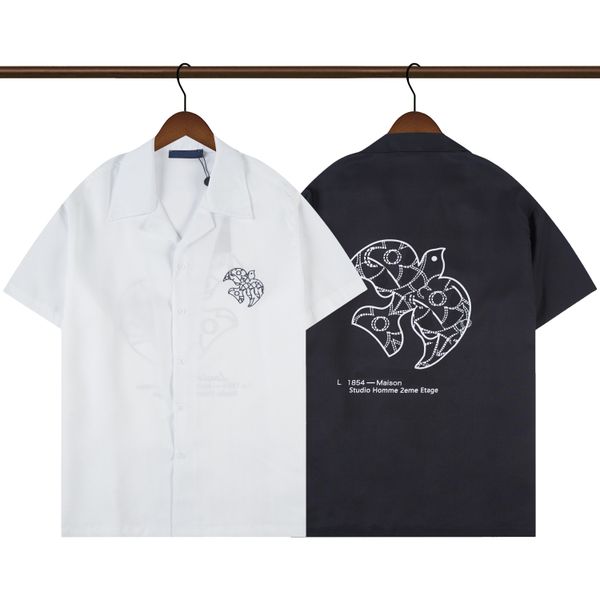 designer men's shirt letter print fashion casual short sleeve shirt brand men's anti-wrinkle slim men's brand clothing -3xl, White;black
designer men's shirt letter print fashion casual short sleeve shirt brand men's anti-wrinkle slim men's brand clothing -3xl, White;black