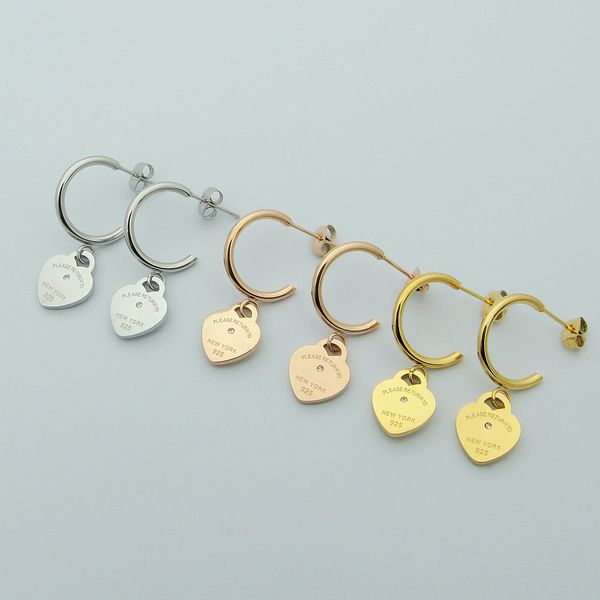 2023 design luxury stud singal diamond heart pendant fashion studs stainless steel jewelry, Golden;silver
2023 design luxury stud singal diamond heart pendant fashion studs stainless steel jewelry, Golden;silver