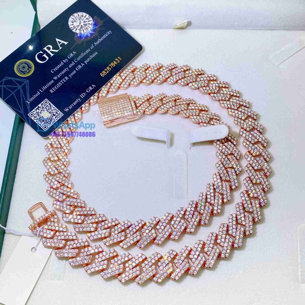 hip hop jewelry 18k gold plated fine necklace men sterling silver fully vvs moissanite diamond iced out cuban link chain
hip hop jewelry 18k gold plated fine necklace men sterling silver fully vvs moissanite diamond iced out cuban link chain