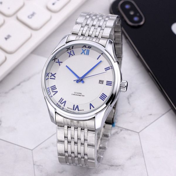 luxury mens watches three needle series roman numerals automatic mechanical watch designer wristwatches luxury brand fashion steel strap, Slivery;brown
luxury mens watches three needle series roman numerals automatic mechanical watch designer wristwatches luxury brand fashion steel strap, Slivery;brown