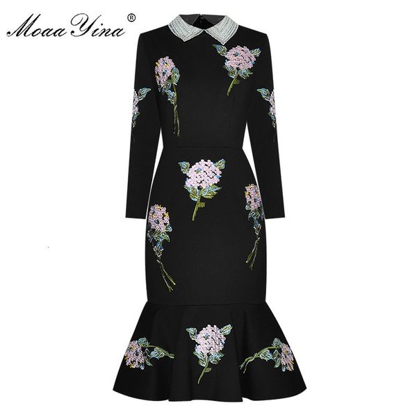 casual dresses moaayina autumn women dress beaded turn-down collar rose embroidery drilling black slim package hip elegant mermaid dresses 2, Black;gray
casual dresses moaayina autumn women dress beaded turn-down collar rose embroidery drilling black slim package hip elegant mermaid dresses 2, Black;gray