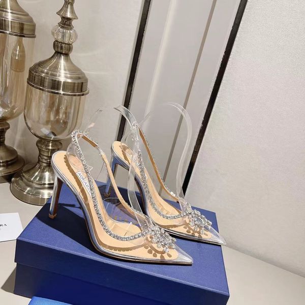 shoes aquazzura fashion seduction crystal 105mm pumps high heel silver leather clear pvc sandals, Black
shoes aquazzura fashion seduction crystal 105mm pumps high heel silver leather clear pvc sandals, Black