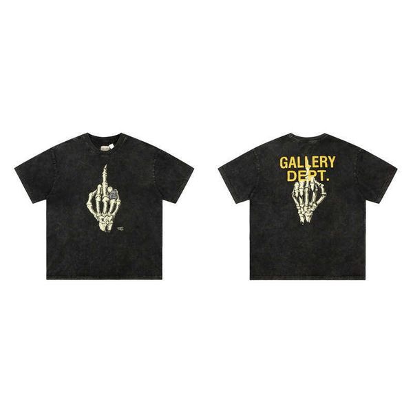 high mens t shirts 2023 galleryes dept shirt quality street old wash water hand letter printing short sleeve t-shirt for men, White;black
high mens t shirts 2023 galleryes dept shirt quality street old wash water hand letter printing short sleeve t-shirt for men, White;black