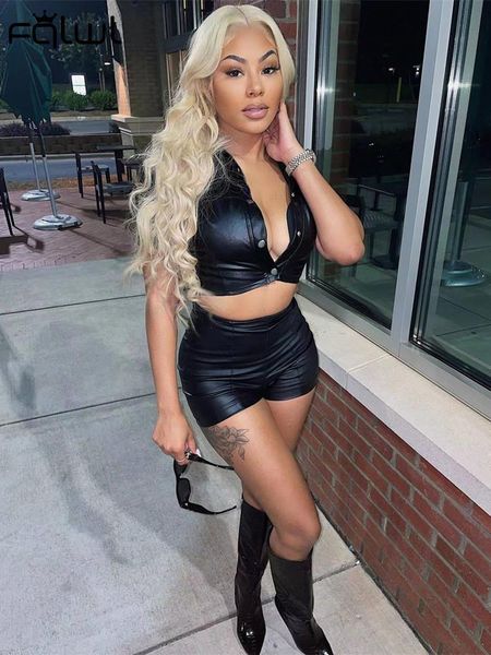 women's two piece pants fqlwl casual faux pu leather women 2 two piece set women outfits bandage short sleeve crop skinny shorts black, White
women's two piece pants fqlwl casual faux pu leather women 2 two piece set women outfits bandage short sleeve crop skinny shorts black, White