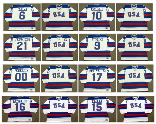 mark johnson 1980 team usa k1 hockey jersey bill baker mike eruzione neal broten jack o'callahan jim craig mark pavelich mark wells whi, Black;red
mark johnson 1980 team usa k1 hockey jersey bill baker mike eruzione neal broten jack o'callahan jim craig mark pavelich mark wells whi, Black;red