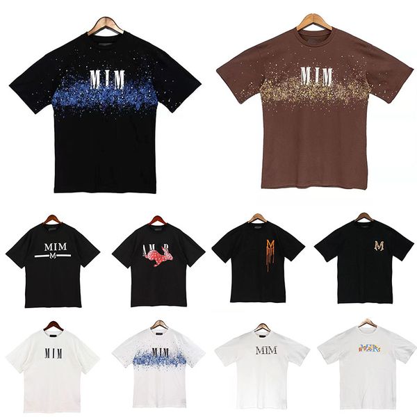 designer amiris mens t shirts printed fashion man am tshirt cotton casual womens tees short sleeve luxury hip hop streetwear luxurious tshir, White;black
designer amiris mens t shirts printed fashion man am tshirt cotton casual womens tees short sleeve luxury hip hop streetwear luxurious tshir, White;black