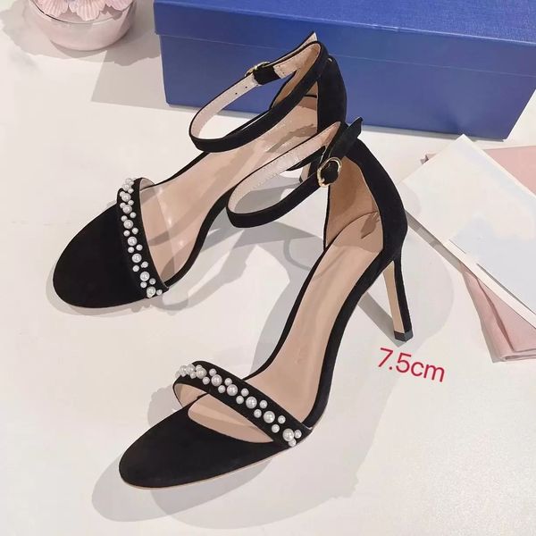 heels designer womens slippers sandals for women fashion high heel 5.5 7.5 .5cm slides beach wedding dress shoes lady sandal leather 35-41, Black
heels designer womens slippers sandals for women fashion high heel 5.5 7.5 .5cm slides beach wedding dress shoes lady sandal leather 35-41, Black