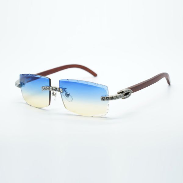 xl diamond cool sunglasses 3524031 with natural original wooden legs and 57 mm cut lens, White;black
xl diamond cool sunglasses 3524031 with natural original wooden legs and 57 mm cut lens, White;black