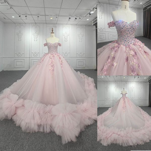 gorgeous ball gown wedding dresses sweetheart off shoulder shining beads applicant on tulle lace up chapel gown sequins custom made bridal g, White
gorgeous ball gown wedding dresses sweetheart off shoulder shining beads applicant on tulle lace up chapel gown sequins custom made bridal g, White