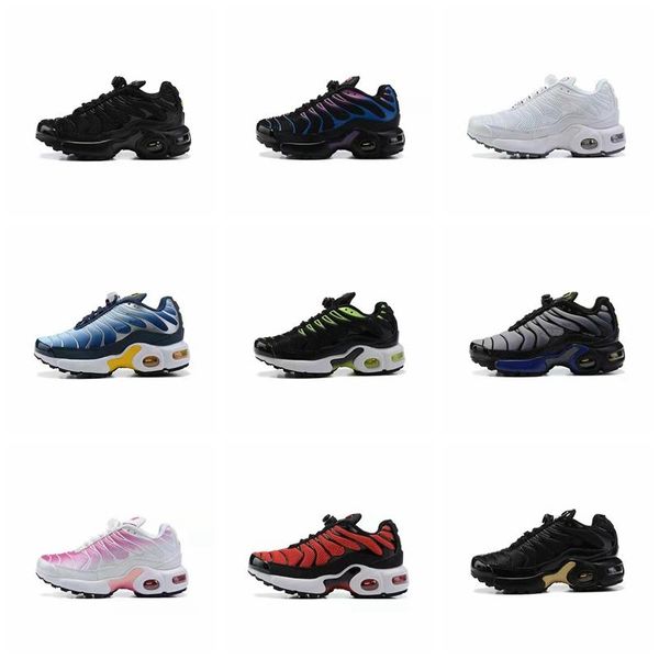new fashion new tn plus kids shoes triple black infant sneakers rainbow children sports shoes girls and boys tennis trainers wi
new fashion new tn plus kids shoes triple black infant sneakers rainbow children sports shoes girls and boys tennis trainers wi