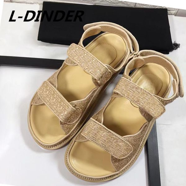 sandals fashion magic tape beach sandal for woman thick sole open toe rome shoe multicolor summer holiday vacation real leather 230313, Black
sandals fashion magic tape beach sandal for woman thick sole open toe rome shoe multicolor summer holiday vacation real leather 230313, Black