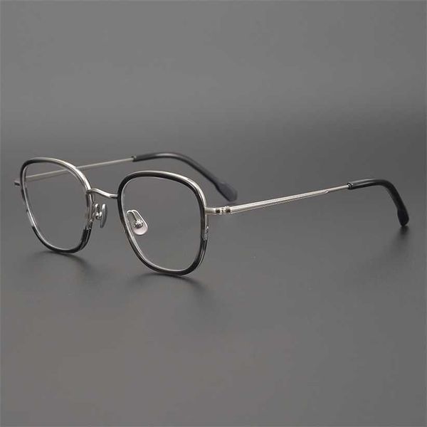 sunglasses 2023 new haze color high texture japanese ultra-light pure titanium large eyeglass with myopia anti-blue light flat frame for men, White;black
sunglasses 2023 new haze color high texture japanese ultra-light pure titanium large eyeglass with myopia anti-blue light flat frame for men, White;black