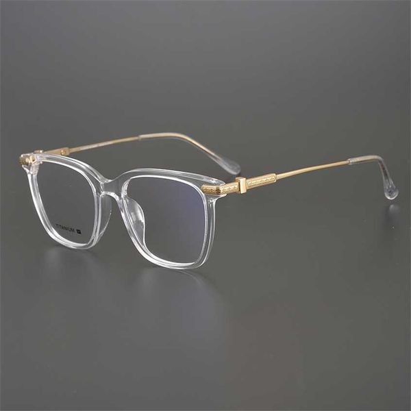 sunglasses 2023 new japanese-style ins style transparent hand-made fashionable gold plate pure titanium eyeglass frame, White;black
sunglasses 2023 new japanese-style ins style transparent hand-made fashionable gold plate pure titanium eyeglass frame, White;black