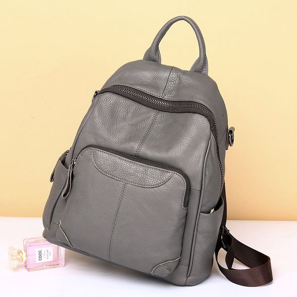 women men backpack style genuine leather fashion casual bags small girl schoolbag business lapbackpack charging bagpack rucksack sport&outdo
women men backpack style genuine leather fashion casual bags small girl schoolbag business lapbackpack charging bagpack rucksack sport&outdo