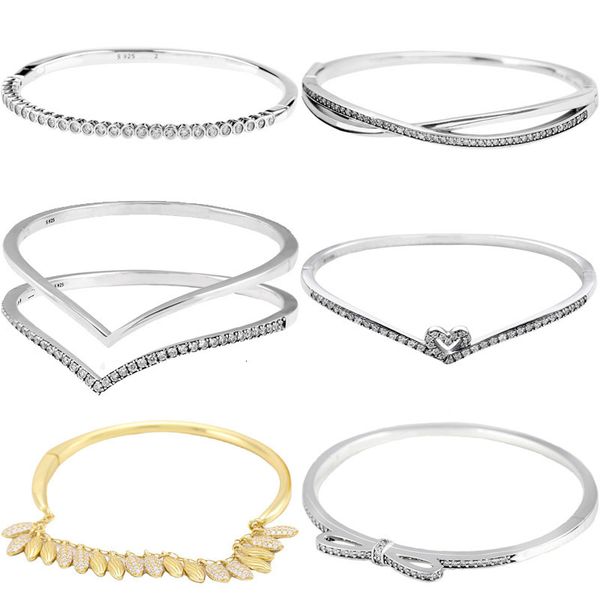 bangle sparkling bow shining entwined alluring brilliant fit 925 sterling silver bracelet bead charm diy jewelry 230313, Black
bangle sparkling bow shining entwined alluring brilliant fit 925 sterling silver bracelet bead charm diy jewelry 230313, Black