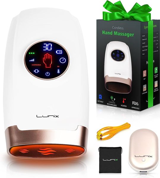 lunix lx7 touchscreen electric hand massager with compression pressure point therapy for arthritis pain relief carpal tunnel
lunix lx7 touchscreen electric hand massager with compression pressure point therapy for arthritis pain relief carpal tunnel