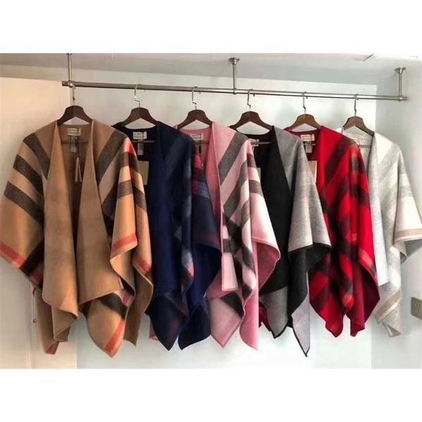 lamb cashmere classic plaid double sided two color cape office fringe stripe women's warm, Black;pink
lamb cashmere classic plaid double sided two color cape office fringe stripe women's warm, Black;pink