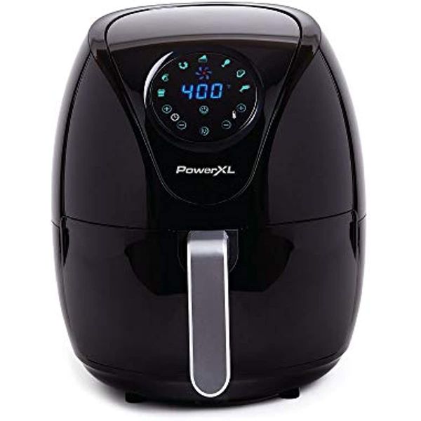 powerxl air fryer 7 qt maxx classic , extra air fry, cook, crisp, broil, roast, bake, high gloss finish, black (7 quart)
powerxl air fryer 7 qt maxx classic , extra air fry, cook, crisp, broil, roast, bake, high gloss finish, black (7 quart)