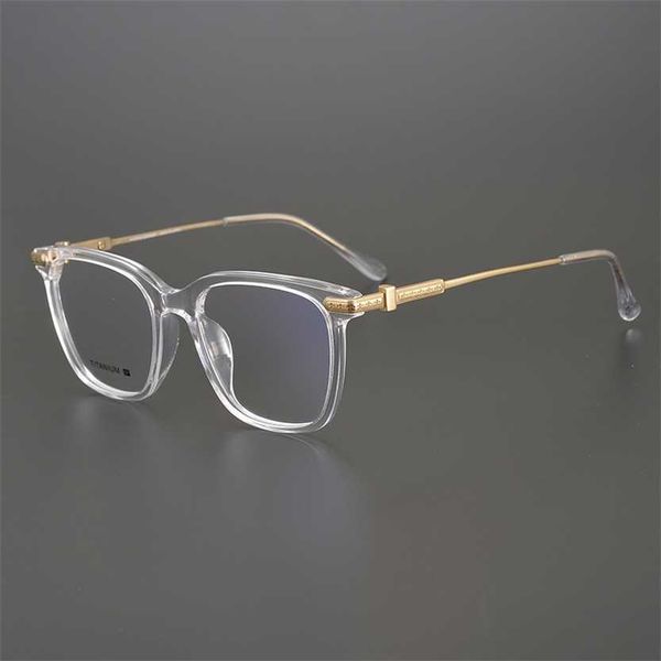 sunglasses 2023 new japanese-style ins style transparent hand-made fashionable gold plate pure titanium eyeglass frame, White;black
sunglasses 2023 new japanese-style ins style transparent hand-made fashionable gold plate pure titanium eyeglass frame, White;black