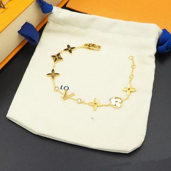 new fashion style bracelets women bangle wristband cuff chain designer letter jewelry crystal 18k gold plated stainless steel wedding lovers, Black
new fashion style bracelets women bangle wristband cuff chain designer letter jewelry crystal 18k gold plated stainless steel wedding lovers, Black
