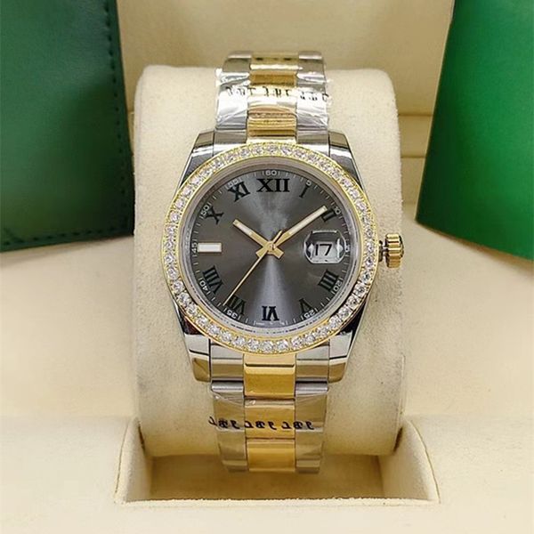luxury designer classic fashion automatic mechanical watch sizewomen's watch 36mm ceramic ring sapphire glass waterproof function, Slivery;golden
luxury designer classic fashion automatic mechanical watch sizewomen's watch 36mm ceramic ring sapphire glass waterproof function, Slivery;golden
