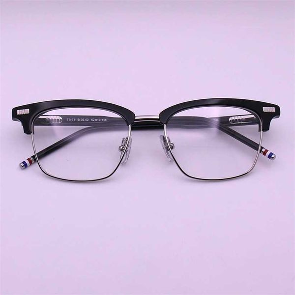 sunglasses 2023 new myopia glasses tb711 box myopia frame men's fashion korean optical lens, White;black
sunglasses 2023 new myopia glasses tb711 box myopia frame men's fashion korean optical lens, White;black