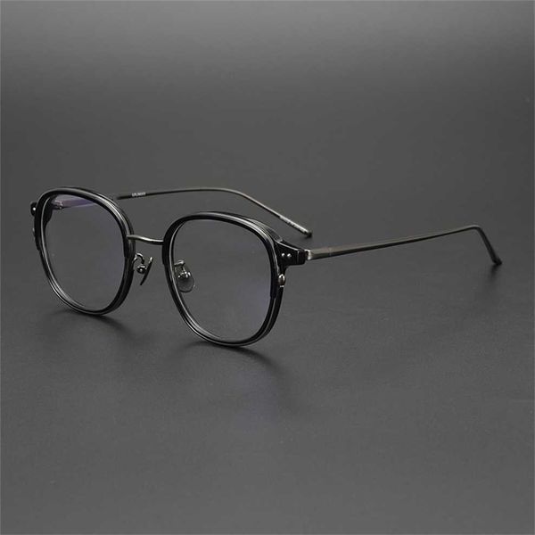 sunglasses 2023 new japanese refined pure handmade artistic thickened plate eyeglass frame wide face titanium metal, White;black
sunglasses 2023 new japanese refined pure handmade artistic thickened plate eyeglass frame wide face titanium metal, White;black