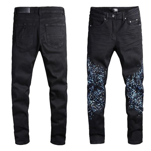 pants mens jeans distressed motorcycle biker jean graffiti rock skinny slim ripped hole letter printing denim pants jeans rkfbh, Blue
pants mens jeans distressed motorcycle biker jean graffiti rock skinny slim ripped hole letter printing denim pants jeans rkfbh, Blue