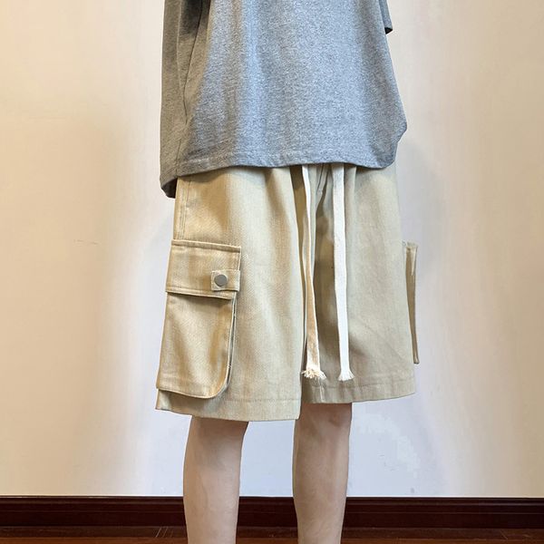 men s shorts summer mens casual cargo solid color loose hip hop harajuku straight streetwear bermuda masculina fashion men work 230313, White;black
men s shorts summer mens casual cargo solid color loose hip hop harajuku straight streetwear bermuda masculina fashion men work 230313, White;black