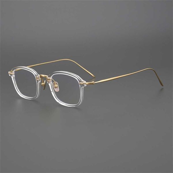 sunglasses 2023 new handmade ultra-light male plate frame small box can be matched with high myopia glasses, White;black
sunglasses 2023 new handmade ultra-light male plate frame small box can be matched with high myopia glasses, White;black