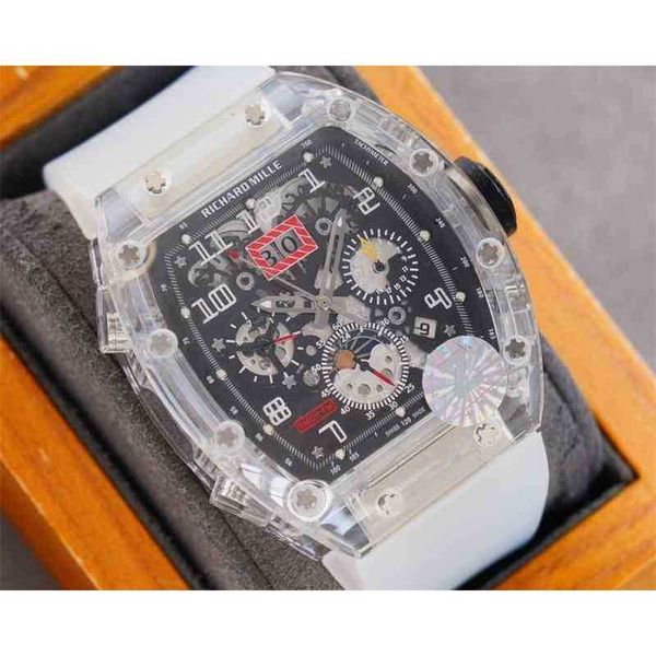 mill richa business leisure rm56-01 fully automatic mechanical watch tape men's watch high quality, Slivery;black
mill richa business leisure rm56-01 fully automatic mechanical watch tape men's watch high quality, Slivery;black