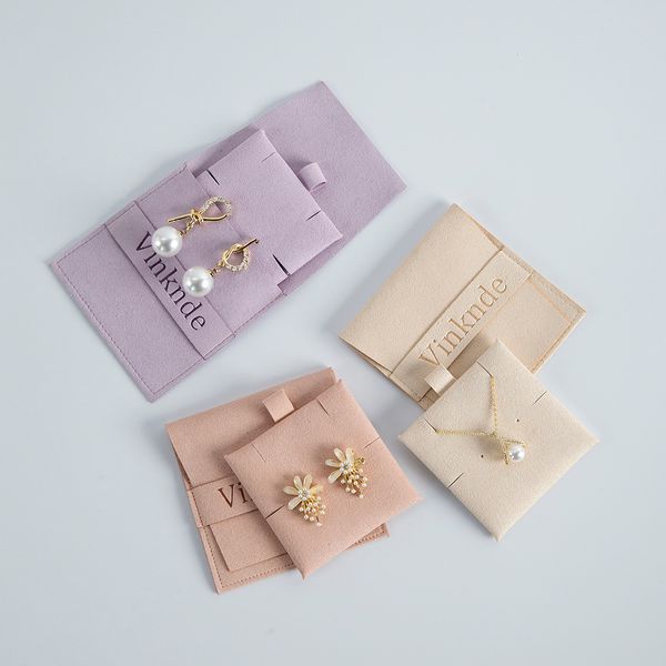 cuff links custom microfiber pouches with insert card jewelry packaging flap bag earring necklack keychain bracelet slots display 230313, Silver
cuff links custom microfiber pouches with insert card jewelry packaging flap bag earring necklack keychain bracelet slots display 230313, Silver
