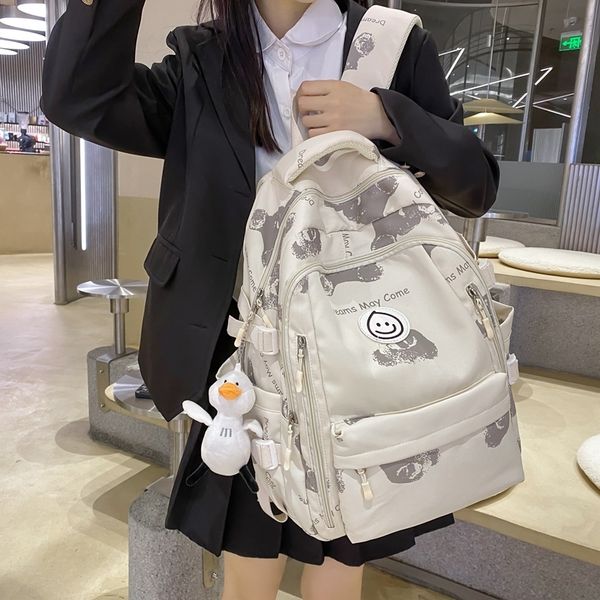 school bags large female cute college backpack girl travel book nylon fashion ladies leisure bag women lapmen 230313
school bags large female cute college backpack girl travel book nylon fashion ladies leisure bag women lapmen 230313