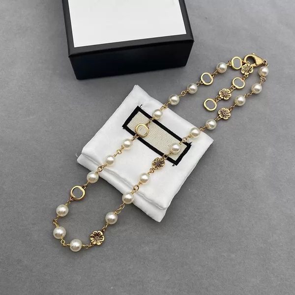 classic gu flower necklace women designer jewelry letter g golden chain necklace for womens luxury letters jewelrys with pearl necklace brac, Silver
classic gu flower necklace women designer jewelry letter g golden chain necklace for womens luxury letters jewelrys with pearl necklace brac, Silver